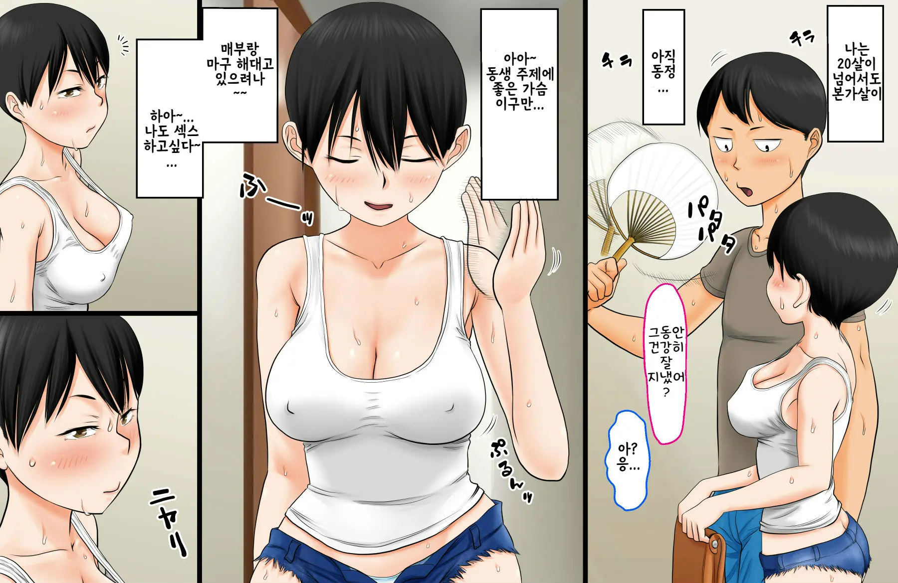 Senjitsu, Nazeka Imouto Ga Yarasete Kuretande Doutei Sotsugyou Dekichatta Hanashi | 요전에, 어째선지 여동생이 하게 해줘서 동정 졸업을 하게 된 이야기